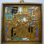 Воздвижение креста господня-с надписью, без рисунка в окнах