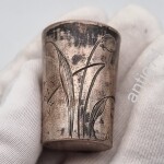 Стопка красивая. Серебро, 84 проба.