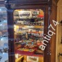 Большой старинный шкаф-витрина. 19 век