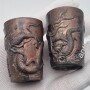 Стопка старинная. Дракон. Китай