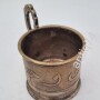 Редкий маленький подстаканник с арабской надписью. Варшава. Фабр.Wolska.