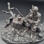 Дровосек, мужик на привале. Куса с орлом. До 1917г.