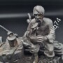 Дровосек, мужик на привале. Куса с орлом. До 1917г.