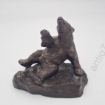 Медведь на льдине. Касли, 1910е годы.