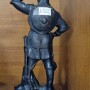 Воин, рыцарь, витязь с булавой. Чугун.