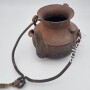 Старинный рукомойник, чайник. Чугун, клеймо.