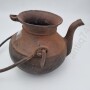 Старинный рукомойник, чайник. Чугун, клеймо.
