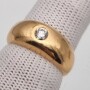 Мужское кольцо с бриллиантом 0.32 карата. Брендовое! Bucherer. Швейцария. 750 проба. Золото.