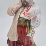 Карась. Одарка и Карась. Фарфор. Киев.