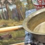 Большой латунный таз для варенья. Кольчугино.