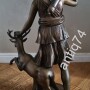 Огромная Диана-охотница. Бронза. Мастерская A.Nelli. Рим. Середина 19 века.